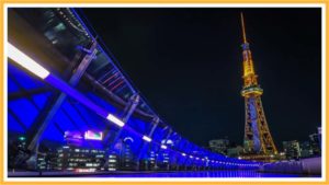 どこかで見た記憶がある名古屋テレビ塔のライトアップ画像